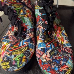 Marvel Comic Combat Boots